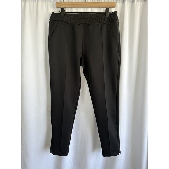 Zella Black Pull on Pants Comfort Wear Side Stripe Detail Size Womens Medium - Picture 1 of 8
